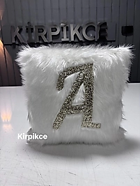 Harfli peluş kırlent