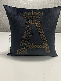 Işıltılı taşlı kırlent