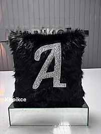 Harfli peluş kırlent