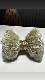 Fiyonklu peluş kırlent